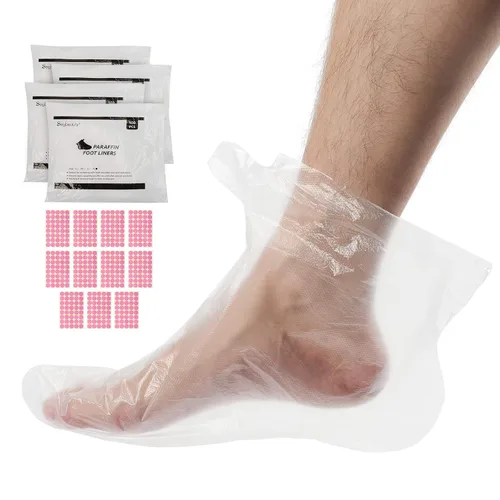 Vista 11 de Segbeauty Forros de baño de cera de parafina para pies, 200 piezas extra grandes XL bolsas de parafina para pies, calcetines de baño de parafina
