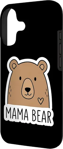 Vista 2 de Mama Bear Mother's Day Mom Momma Cute Quote Saying Parent Case for iPhone 17