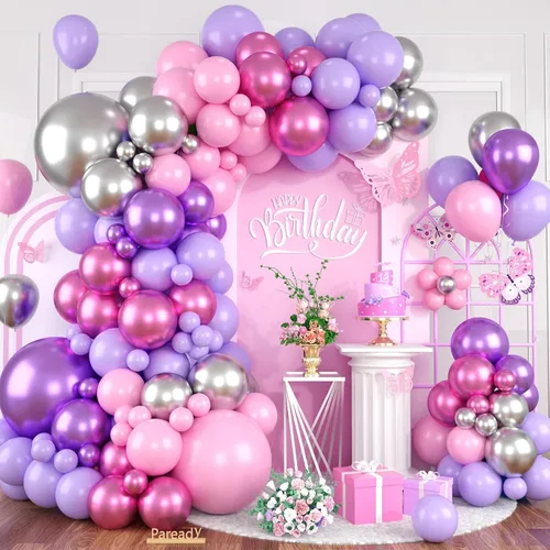 Vista 17 de Kit de Arco de Globos Paready Graduación 2025, 120 Piezas de Arco de Globos Graduación Negro y Dorado, Globos de Confeti Negro y Dorado Metálicos