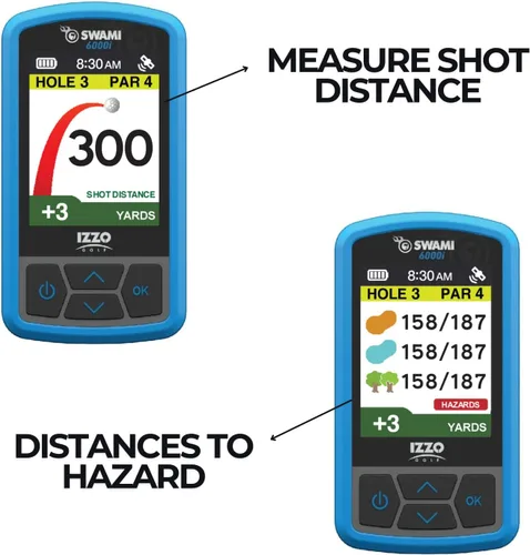 Vista 4 de Izzo Swami Golf GPS Rangefinder - Color Display & Scorekeeper