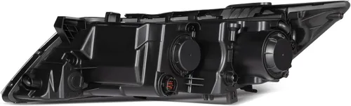 Vista 4 de Faro Transparente Lente Carcasa Negra para Kia Optima SXL 2013