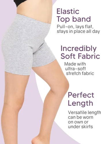 Vista 4 de STRETCH IS COMFORT Pantalones cortos de algodón para niña y leggings hasta la rodilla 4-16