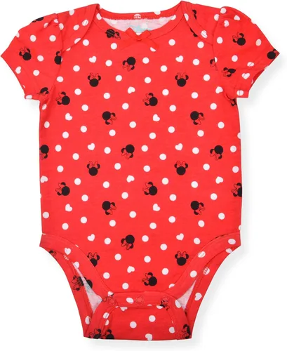Vista 8 de Disney Minnie Mouse Fabulous - Paquete de 5 mamelucos para niñas recién nacidas, bebés y bebés