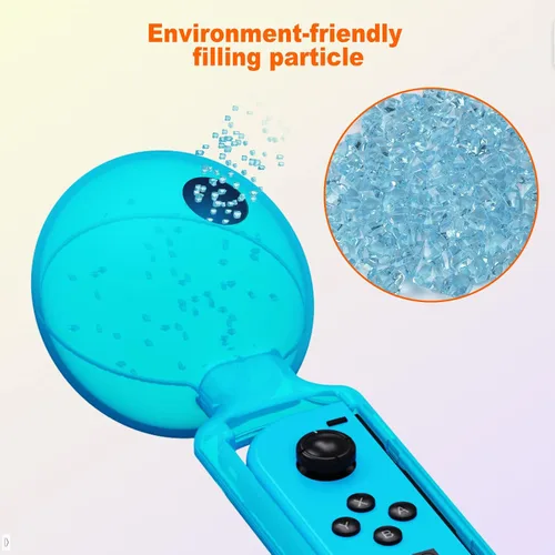 Vista 6 de Switch Joy Con Controller Grips,Uxilep Switch Hand Grips for Samba de Amigo Party Central,Samba Maracas Switch Sports Game Accessories