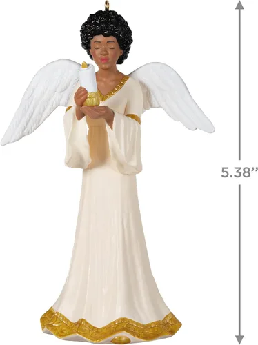 Vista 5 de Hallmark Keepsake Adorno de Navidad 2022, Ángel de la Luz