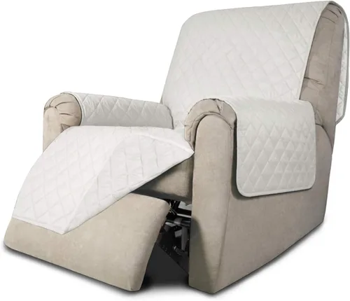 Vista 296 de Easy-Going - Funda reversible para sofá, resistente al agua, con varillas de espuma y correas elásticas, protector de muebles para mascotas y perros