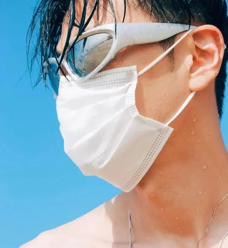 Vista 3 de BOBLUEON Gafas de sol envolventes de moda para mujeres y hombres, modernas y ovaladas deportivas