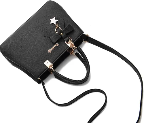 Vista 9 de Dreubea - Bolsa para mujer para usar al hombro, cruzada o como bolsa de mano, de piel sintética