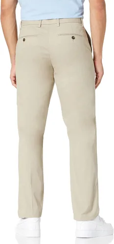 Vista 2 de Tienda Essentials Men's Slim-Fit Wrinkle-Resistant Flat-Front Chino Pant