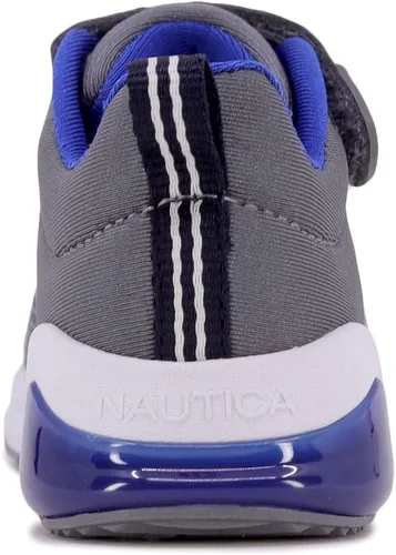 Vista 5 de Nautica Tenis deportivos para correr con luz intermitente para niños y niñas, modernos y divertidos para niños y niñas, disponibles en tallas