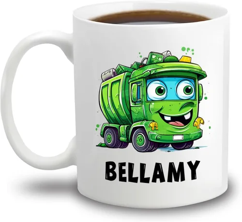 Vista 9 de Taza de café de avión personalizada con nombre de los niños, taza de café de avión personalizada de 11 onzas y 15 onzas, taza de cerámica blanca