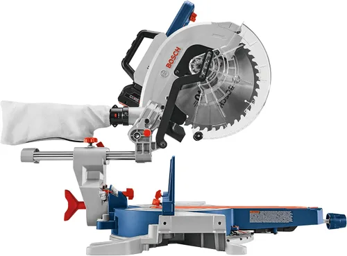 Vista 3 de BOSCH GCM18V-12SDN PROFACTOR™ Sierra ingletadora deslizante de doble bisel de 18V y 12 pulgadas (herramienta desnuda)