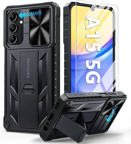 Vista 40 de FNTCASE for iPhone 11-Pro Phone Case: Military Grade Drop Proof Mobile Cover with Kickstand & Slide Rugged Shockproof Bumper Heavy Duty Protector