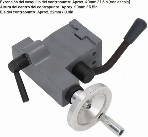Vista 5 de 0618 Mini torno de reemplazo de cola, mini máquina de torno herramienta de carpintería, para tornos 7x12 7x14 0618 CJ18A