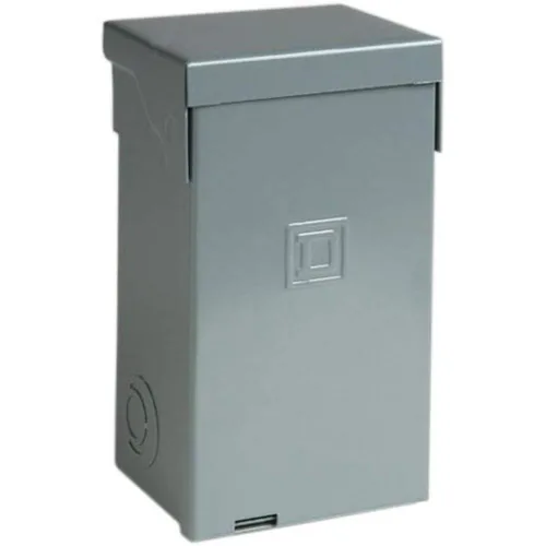 Vista 5 de Square D - Panel de spa Homeline HOME250SPA, centro de carga con interruptor principal encerrado de 50 amperios, 2 polos, interrupción de falla a