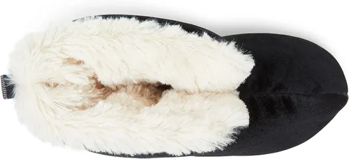 Vista 4 de Dearfoams Pantuflas tipo botín de edredón Zoey Lounge para mujer
