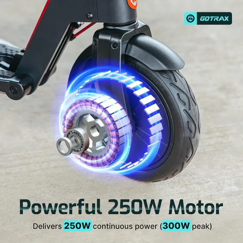 Vista 5 de Gotrax GXL V2 Electric Scooter for Adult,8.5" Tire,12 Mile &15.5Mph by 250W