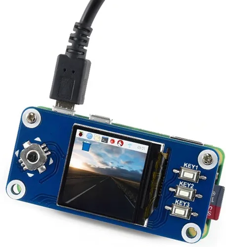 Vista 9 de waveshare 1.14inch LCD módulo 65K RGB pantalla IPS color pantalla para frambuesa Pi/para Arduino/para VisionFive2/STM32, etc. Interfaz SPI 3.3V/5V