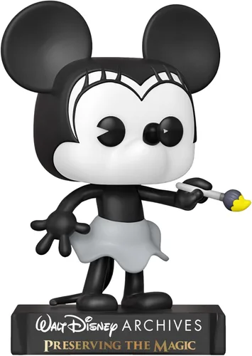 Vista 2 de Funko Pop! Disney: Minnie Mouse - Avión Crazy Minnie (1928)