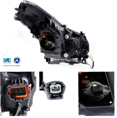 Vista 2 de AKKON - Para faros delanteros de tres proyectores Infiniti G37/G25/Q40 Sedan 2010-2013