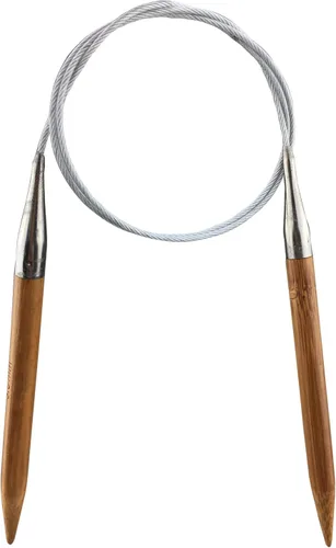 Vista 7 de Weabetfu - Aguja de tejer circular de bambú, longitud de 32 pulgadas para proyectos de tejido creativo hecho a mano, DIY y cualquier tipo de hilo