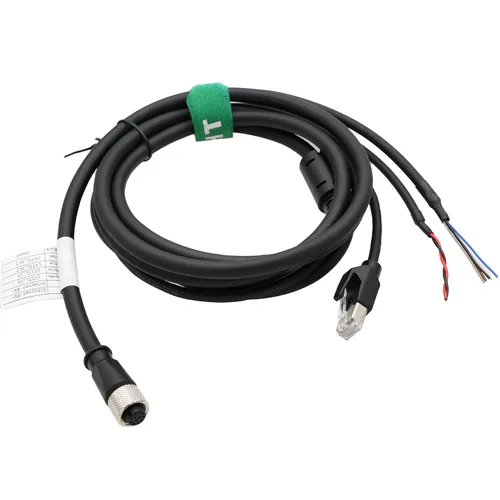 Vista 12 de M12 Aviation - Cable hembra de 12 pines para DJI Livox Mid-360 LiDAR Sensor a Computadora Ethernet Power Depuración, 1 a 3 Splitter, conector Cable