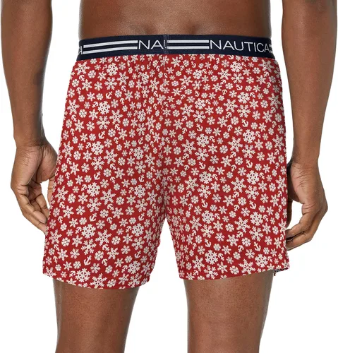 Vista 2 de Nautica Boxer clásico de algodón suelto para hombre