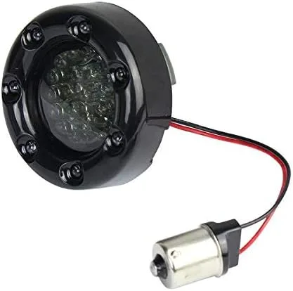 Vista 7 de Eagle Lights Kit de intermitentes LED de haz infinito de 2 pulgadas delanteras y traseras con cubiertas de anillo de luz LED de funcionamiento