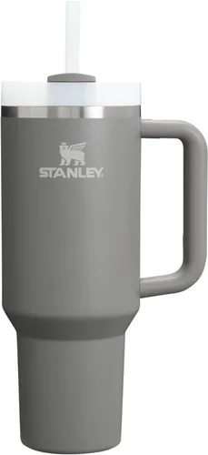 Vista 255 de STANLEY Quencher H2.0 Vaso Térmico con Asa y Pajita 64 oz Tapa Flowstate de 3 Posiciones Gran Capacidad para Viajes y Deportes Vaso de Acero