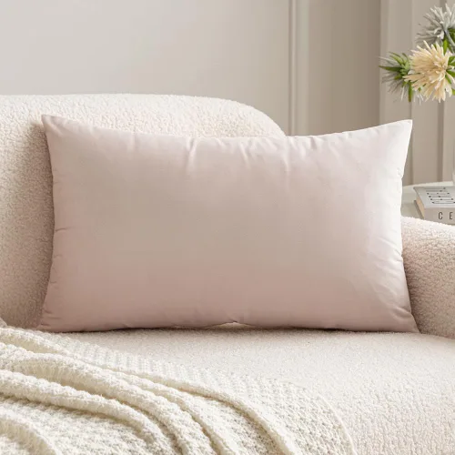 Vista 61 de MIULEE Funda de almohada de terciopelo suave, de lujo, decorativa, de Navidad, funda de cojín rectangular, decoración del hogar para sofá Verde