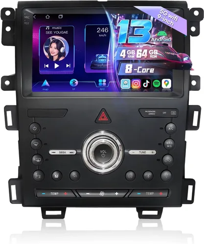 Vista 9 de 8Core 2+32G para Ford F150 Radio, actualización 2009-2014, 9 pulgadas, pantalla táctil IPS F-150, unidad principal estéreo con CarPlay Android Auto