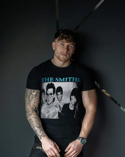 Vista 2 de The Smiths Classic Rock Band - Camiseta para hombre