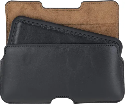 Vista 3 de Venito Rome - Funda universal de cuero compatible con iPhone 14-13-12 Pro Max, Galaxy S23-S22-S21-S2 (Ultra-Plus) Note 2 Ultra y teléfonos
