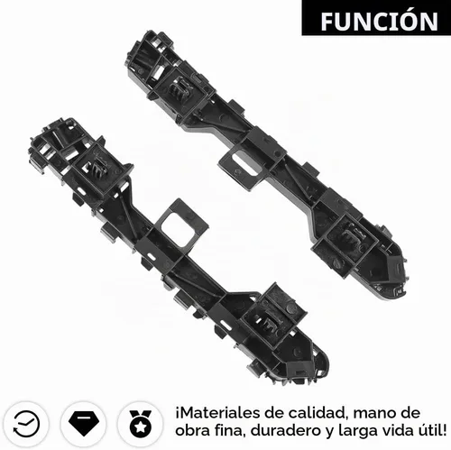 Vista 3 de 1 par de soporte de parachoques delantero izquierdo y derecho - Compatible para Honda Accord 2013-2017 - Reemplazo de la pieza 71193T2AA01