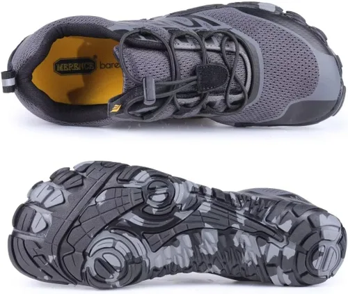 Vista 2 de CIOR Men's Minimalist Barefoot Shoes Trail Running Gym Cross Training Wide Toe Box Non Slip Athletic Sneakers