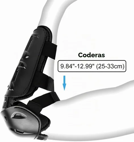 Vista 4 de Webetop 4 unidades de rodilleras protectores de codo para adultos, equipo de protección para coderas y rodilleras ajustables para hombre, coderas