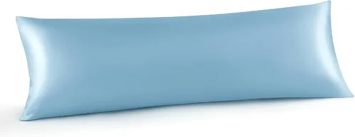 Vista 34 de INFIIXSO Funda de almohada de seda de morera, para cabello y piel, tamaño estándar, cremallera oculta, 20 x 26 pulgadas, suave y refrescante