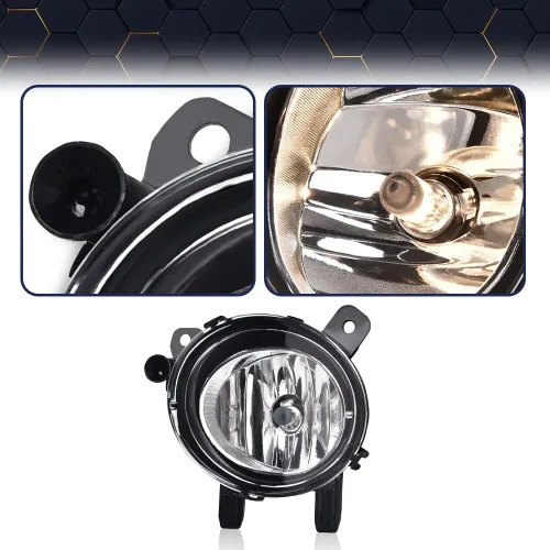 Vista 7 de PIT66 Luz antiniebla, compatible con BMW F30 Serie 3 Sedan 320i 325i 328i 335i 335i 428i 428i 435i 428i 435i conjunto de lámpara antiniebla lado