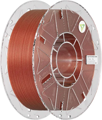 Vista 31 de Creality Hyper PLA Filamento 1.75mm, filamento RFID para impresora 3D PLA de alta velocidad 30-600mm/s, 1kg(2.2lbs)/carrete Filamento compatible