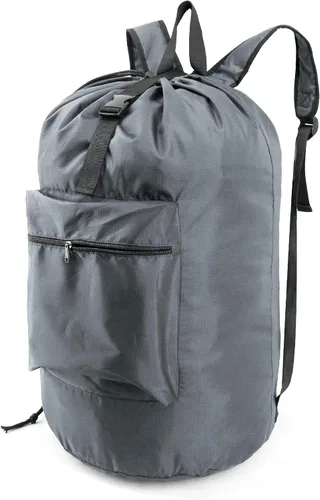 Vista 13 de BeeGreen Bolsa de lavandería con correas ajustables para el hombro, artículos esenciales para dormitorio universitario con cierre de cordón