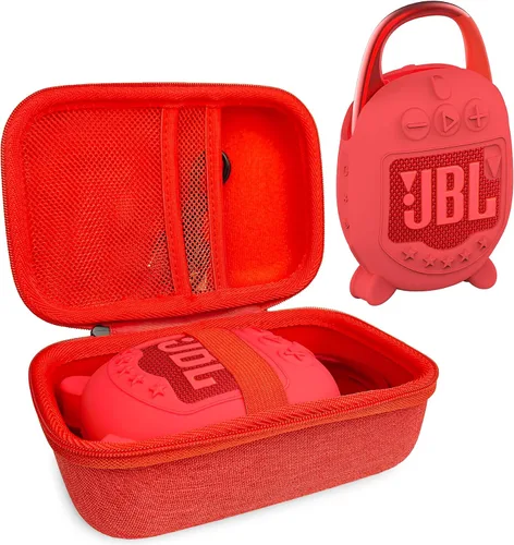 Vista 9 de Funda de silicona y funda rígida para altavoz Bluetooth JBL Clip 5 Azul