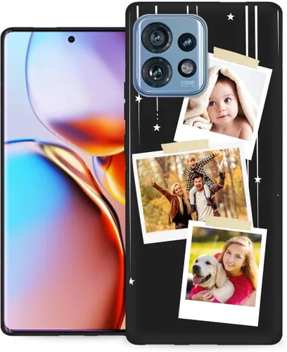 Vista 40 de Funda personalizada para Motorola Edge 2021 con nombre de texto y foto, diseño personalizado Edge2021 para teléfono móvil/smartphone/teléfono móvil
