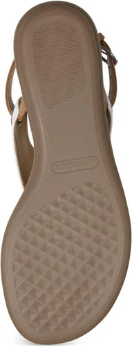 Vista 10 de Aerosoles Sandalia plana casual para mujer, Blanco