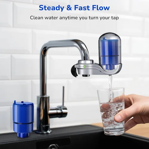Vista 9 de Fil-Fresh Paquete de 2 filtros PURWater de repuesto para RF-9999 PURPLUS sistema de filtración de agua de grifo, certificado NSF, reemplazo