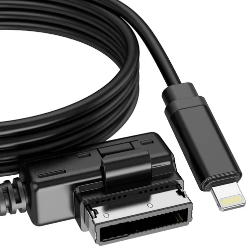 Vista 2 de Cable auxiliar AMI MMI compatible con Audi A3/A4/A5/A6/A7/A8/S4/S6/S8/Q5/Q7/R8/TT 2011-2016 con sistema MMI 3G
