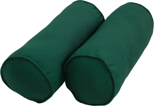 Vista 15 de Blazing Needles Almohadas de microgamuza con cable (juego de 2), 20 x 8 pulgadas, color azul aguamarina