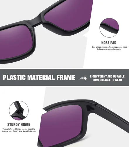 Vista 5 de MEETSUN Polarized Sunglasses for Men Women Classic Sports Fishing Driving Sun Glasses UV400 Protection