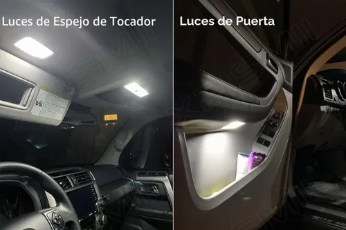 Vista 6 de Xpismii Kit de luz interior LED blanca de 18 piezas 6000K 4Runner de repuesto para Toyota 4Runner 2003 2004 2005 2006 2007 2008 2009, con diagrama