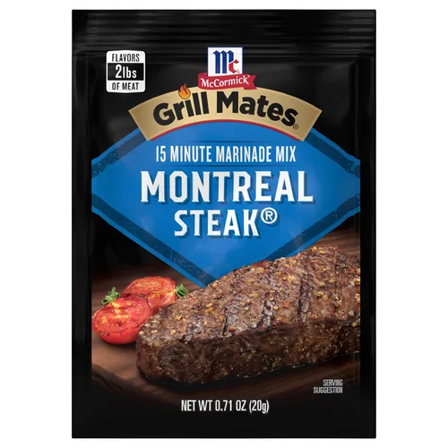 Vista 23 de McCormick Grill Mates Montreal - Mezcla de adobo para carne, 0.71 onzas (paquete de 12)