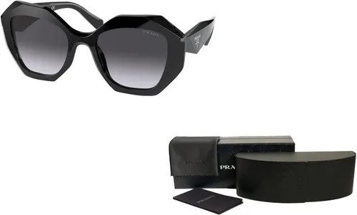 Vista 3 de Prada PR16WS Irregular Sunglasses for Women + BUNDLE with Designer iWear Complimentary Eyewear Kit